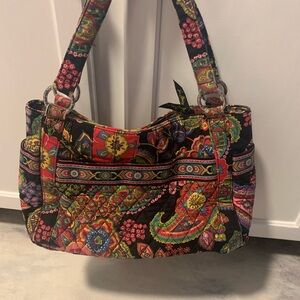 Vera Bradley handbag  multi color paisley print
